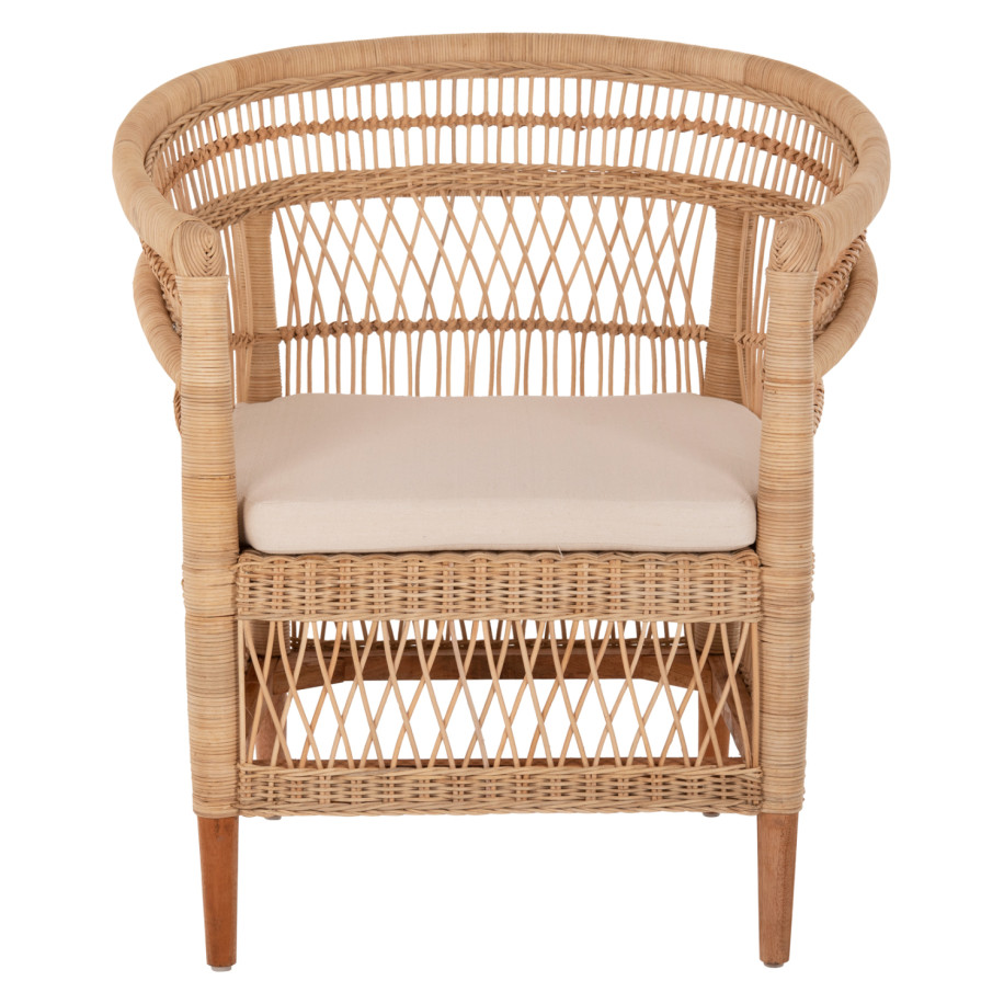 ΠΟΛΥΘΡΟΝΑ MALAWI HM9635.04 ΞΥΛΟ ΜΑΟΝΙ ΕΠΕΝΔΥΣΗ RATTAN ΛΕΥΚΟ ΜΑΞΙΛΑΡΙ ΚΑΘΙΣΜΑΤΟΣ 80x70x86Υεκ.