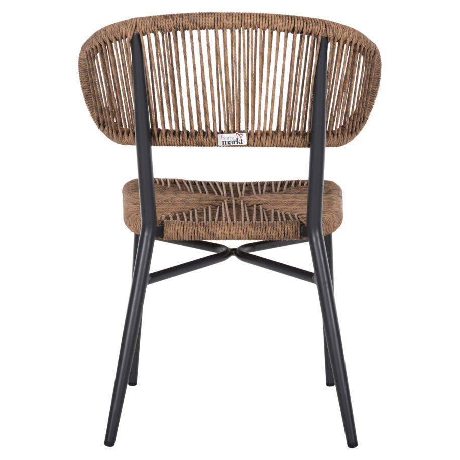 ΚΑΡΕΚΛΑ ΕΞΩΤ.ΧΩΡΟΥ EULO HM6049.03 ΑΛΟΥΜΙΝΙΟ ΣΕ ΑΝΘΡΑΚΙ-ΣΥΝΘΕΤΙΚΟ RATTAN ΓΚΡΙ 49x60x78Υεκ.