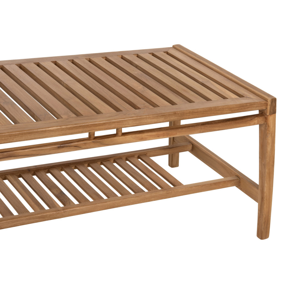 OUTDOOR LOUNGE SET 4PCS DOVER HM9624 RECYCLED TEAK WOOD-CUSHIONS IN MOCHA COLOR