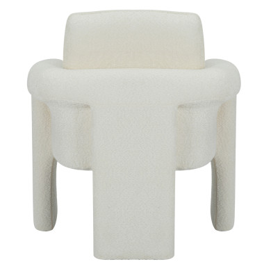 ΠΟΛΥΘΡΟΝΑ CRUSHER HM9681.04 ΛΕΥΚΟ ΜΠΟΥΚΛΕ ΥΦΑΣΜΑ-ΜΕΤΑΛΛΙΚΟΣ ΣΚΕΛΕΤΟΣ 82x78x87Υεκ.