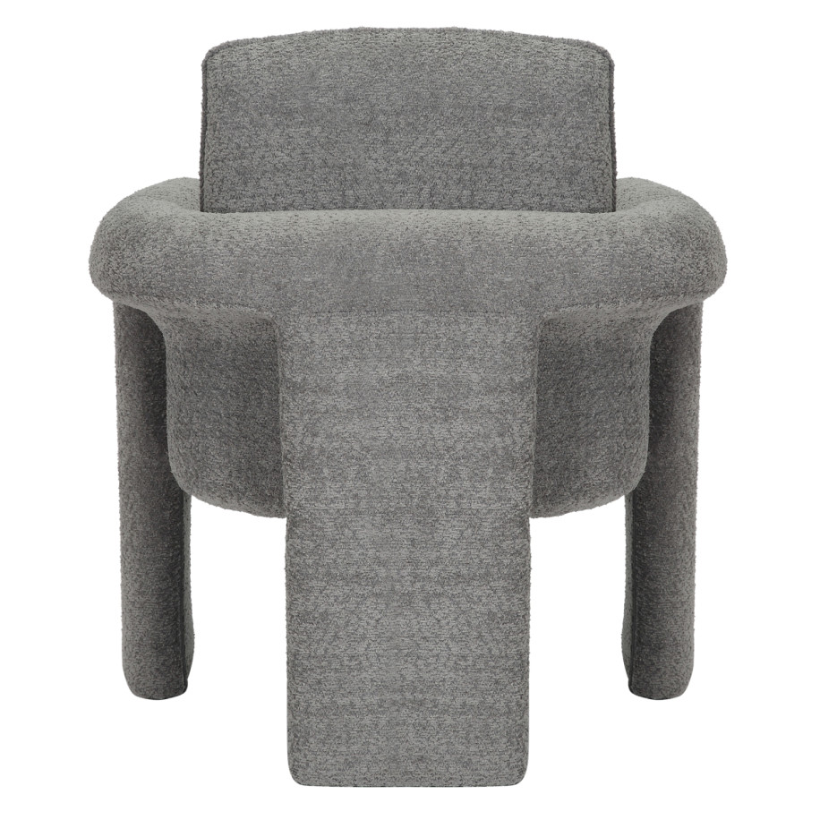 ΠΟΛΥΘΡΟΝΑ CRUSHER HM9681.01 ΓΚΡΙ ΜΠΟΥΚΛΕ ΥΦΑΣΜΑ-ΜΕΤΑΛΛΙΚΟΣ ΣΚΕΛΕΤΟΣ 82x78x87Υεκ.