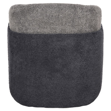 ΠΟΛΥΘΡΟΝΑ DOPER HM9590.01 ΜΠΟΥΚΛΕ ΥΦΑΣΜΑ ΓΚΡΙ-ΜΠΛΕ ΑΝΘΡΑΚΙ 68x72x76Υ εκ.