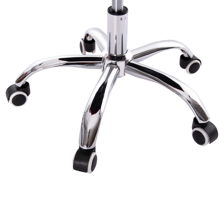 OFFICE CHAIR TRAIL HM1192.35 PINK MESH-CHROMED METAL LEG 62x51x98Hcm.