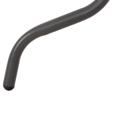 ΤΡΑΠΕΖΙ ΒΟΗΘΗΤΙΚΟ FIGO HM6067.01 ΜΕΤΑΛΛΙΚΟ ΓΚΡΙ-ΓΥΑΛΙΝΗ ΕΠΙΦΑΝΕΙΑ 45x45x51Yεκ