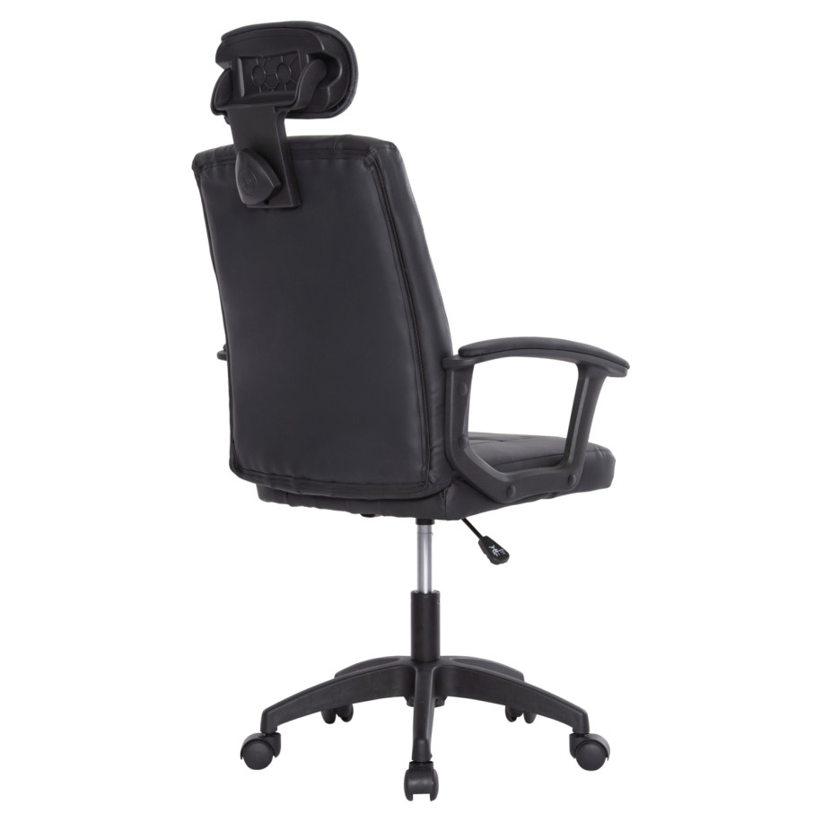 ΚΑΡΕΚΛΑ ΓΡΑΦΕΙΟΥ NIMBLE HM1199.01 ΜΑΥΡΟ PVC-ΜΑΥΡΟΣ ΣΚΕΛΕΤΟΣ & ΒΑΣΗ 59x64x122Υεκ