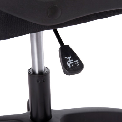 ΚΑΡΕΚΛΑ ΓΡΑΦΕΙΟΥ NIMBLE HM1199.11 ΜΑΥΡΟ ΥΦΑΣΜΑ-ΜΑΥΡΟΣ ΣΚΕΛΕΤΟΣ & ΒΑΣΗ 59x64x122Υεκ