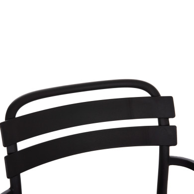 ΠΟΛΥΘΡΟΝΑ ΣΑΛΟΝΙΟΥ ΠΟΛΥΠΡΟΠΥΛΕΝΙΟΥ KORVER HM6333.02 ΜΑΥΡΗ 63.5x65x76Υεκ.