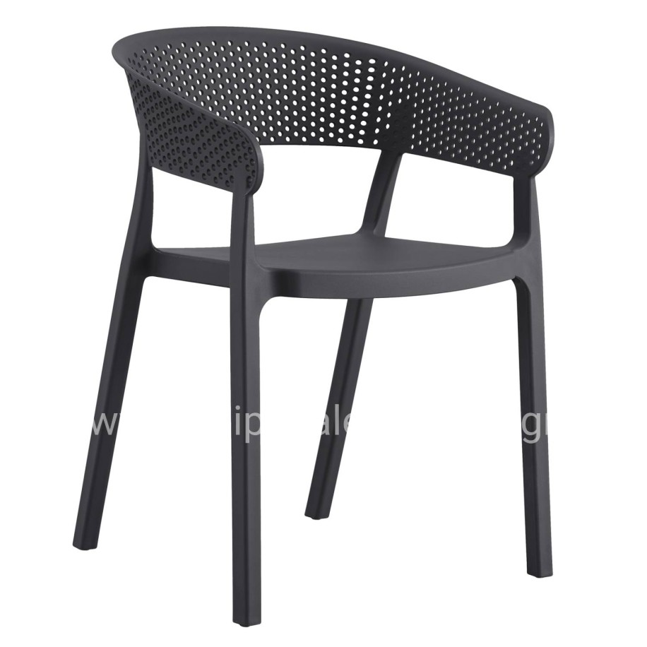 ΠΟΛΥΘΡΟΝΑ ΠΟΛΥΠΡΟΠΥΛΕΝΙΟΥ PERFOE HM5941.10 ΓΚΡΙ 56x50x73Υεκ.